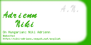 adrienn niki business card